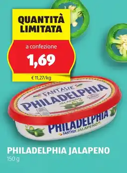 ALDI Philadelphia jalapeno offerta