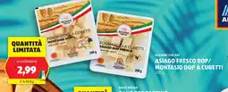 ALDI Regione che vai asiago fresco dop/ montasio dop a cubetti offerta