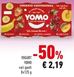 Conad Yomo yogurt vari gusti offerta