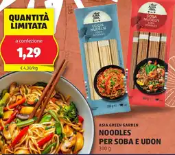 ALDI Asia green garden per soba e udon offerta