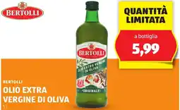 ALDI Bertolli olio extra vergine di oliva offerta