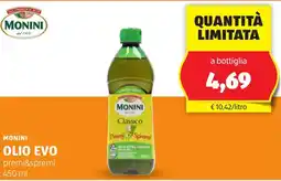 ALDI Monini olio evo offerta