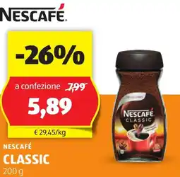ALDI Nescafé classic offerta