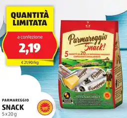 ALDI Parmareggio snack offerta