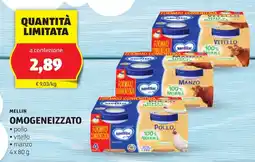 ALDI Mellin omogeneizzato offerta