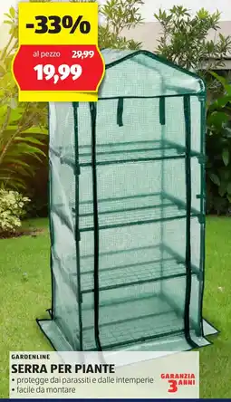 ALDI Gardenline serra per piante offerta