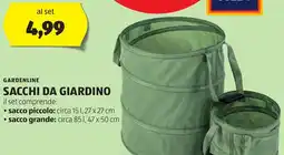 ALDI Gardenline sacchi da giardino offerta