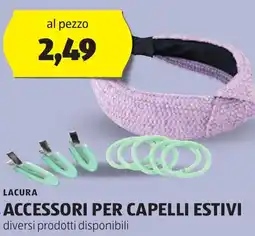 ALDI Lacura accessori per capelli estivi offerta