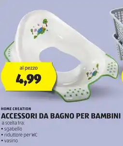 ALDI Home creation accessori da bagno per bambini offerta