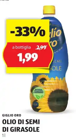 ALDI Giglio oro olio di semi di girasole offerta