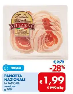 MD Discount La fattoria pancetta nazionale offerta