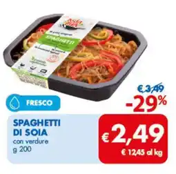 MD Discount Spaghetti di soia con verdure offerta