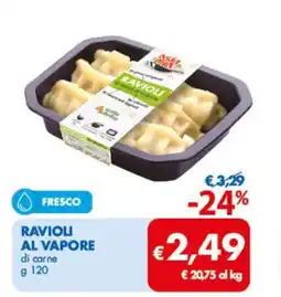 MD Discount Ravioli al vapore di carne offerta