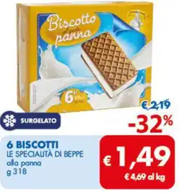 MD Discount Le speciautà di beppe 6 biscotti offerta