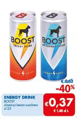 MD Discount Boost energy drink offerta