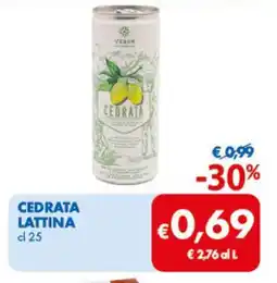 MD Discount Cedrata lattina offerta