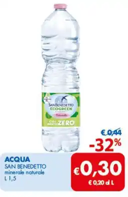 MD Discount San benedetto acqua offerta