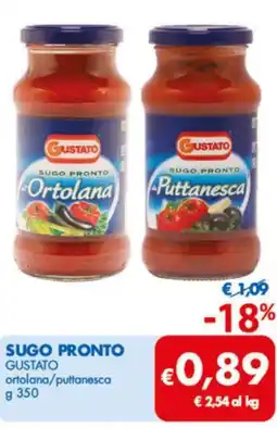 MD Discount Gustato sugo pronto offerta