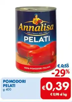 MD Discount Annalisa pomodori pelati offerta