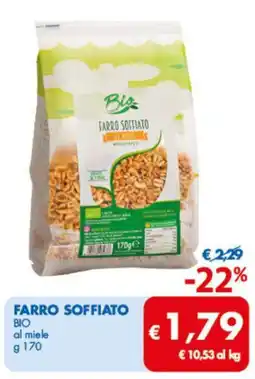 MD Discount Bio farro soffiato offerta