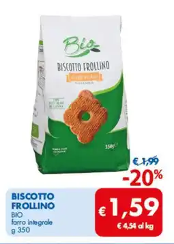 MD Discount Bio frollino biscotto offerta