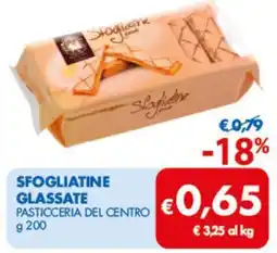 MD Discount Pasticceria del centro sfogliatine glassate offerta