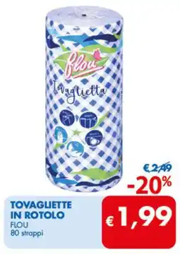 MD Discount Flou tovagliette in rotolo offerta