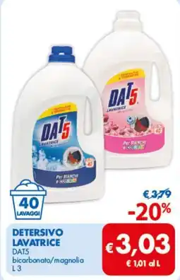 MD Discount DAT5 Detersivo lavatrice offerta