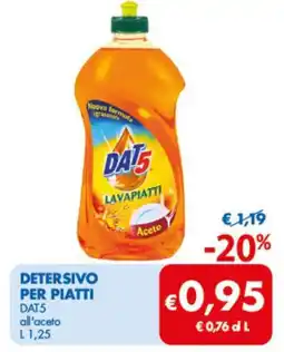 MD Discount DAT5 Detersivo per piatti offerta