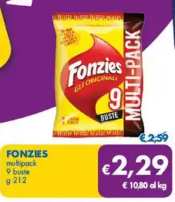 MD Discount FONZIES multipack 9 buste offerta