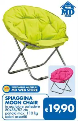 MD Discount Spiaggina moon chair offerta