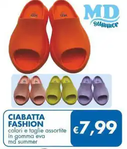 MD Discount Ciabatta fashion offerta