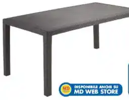 MD Discount Tavolo joker antracite offerta
