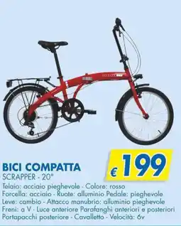 MD Discount Bici compatta scrapper - 20 offerta