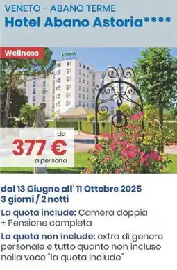 MD Discount VENETO - ABANO TERME Hotel Abano Astoria offerta