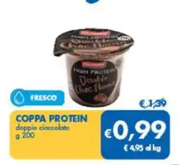 MD Discount Coppa protein doppio cioccolato offerta