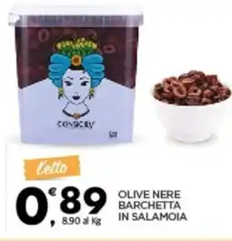 Despar Olive nere barchetta in salamoia offerta