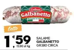 Despar Galbani salame galbanetto offerta
