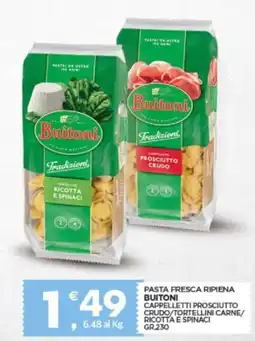 Despar Buitoni pasta fresca ripiena offerta