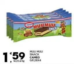 Despar Cameo muu muu snack offerta