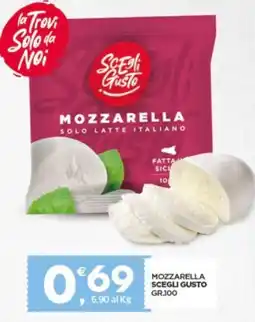 Despar Scegli gusto mozzarella offerta