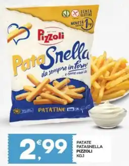 Despar Pizzoli patate patasnella offerta