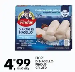 Despar Findus fiori di nasello offerta