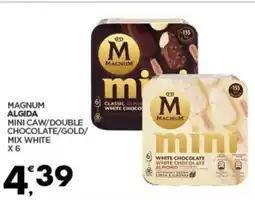 Despar Magnum algida mini caw/double chocolate/gold/ mix white offerta