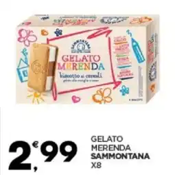 Despar Sammontana gelato merenda offerta