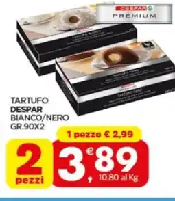 Despar Despar Tartufo despar bianco/nero offerta