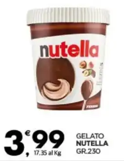 Despar Nutella gelato offerta