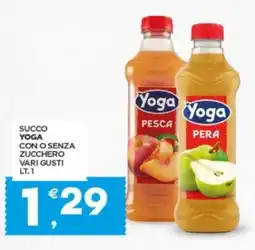 Despar Succo yoga con o senza zucchero vari gusti offerta