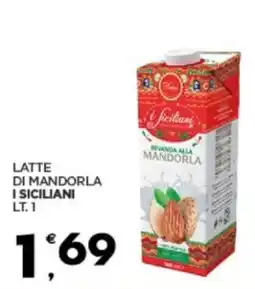 Despar I siciliani latte di mandorla offerta