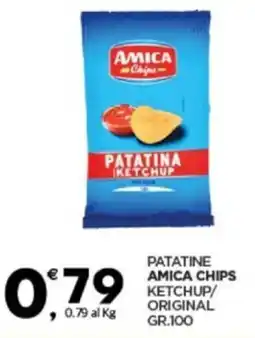 Despar Patatine amica chips ketchup/ original offerta